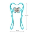 thumbnail image 2 of Cervical Shoulder Neck Massage Household Manual Massage Tool Hand-Held Neck Clamping Chip Necks Health Care Tools, 2 of 8