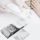 thumbnail image 2 of 200pcs Nail Foil Wraps Removedor de polaco Wraps Láminas de uñas Pads de eliminación de gel de uñas, 2 of 5