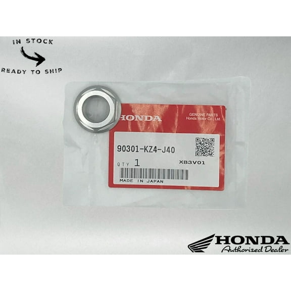 Honda Genuine OEM Axle Nut 90301-KZ4-J40