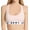 Pearl Cream, variant on Women's DKNY DK4519 Racerback Bralette (Pearl Cream XL)