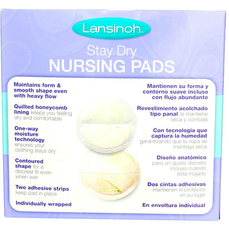 Lansinoh Stay Dry Disposable Nursing Pads - 36 Pads -NEW