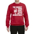 thumbnail image 2 of Wild Bobby, Office Prison Mike Dementors Michael Scott, Pop Culture, Unisex Crewneck Graphic Sweatshirt, Red, 5X-Large, 2 of 4
