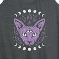 thumbnail image 3 of Instant Message - Cat With Crystals - Women's Racerback Tank Top, 3 of 6