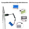 thumbnail image 4 of 7.4V USB Charger Cable with SM-3PIN Plug Compatible RC Excavator/RC Car/RC Plane/RC Tank/RC Boat and Other Remote Control Toys for Universal 7.4V Lipo Battery USB Charger with Battery Protection (1), 4 of 6