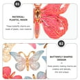 thumbnail image 2 of BALAHAPY 50 Pcs Colorful Butterfly Charms Assorted Color Plastic and Resin for Jewelry Making and Crafts, 2 of 8
