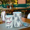 thumbnail image 3 of Yayeee Flameless Candles with Remote Flickering Battery Operated Multi Color Changing, Red Deer, 3 of 7