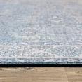 thumbnail image 3 of HomeRoots 509525 2 x 8 ft. Blue & Gray Oriental Power Loom Stain Resistant Runner Area Rug, 3 of 8
