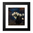 thumbnail image 2 of Leon Wyczółkowski 15x16 Black Modern Framed Museum Art Print Titled - White Roses (1908), 2 of 5