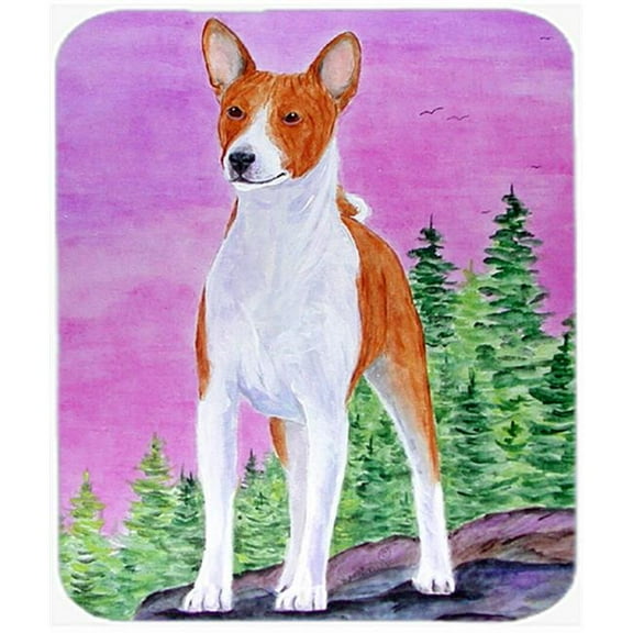 Basenji Mouse Pad, Hot Pad Or Trivet