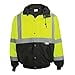 thumbnail image 3 of Class 3 Bomber Jacket, Reflective Stripes, Fleece Lined, XL, 3 of 4