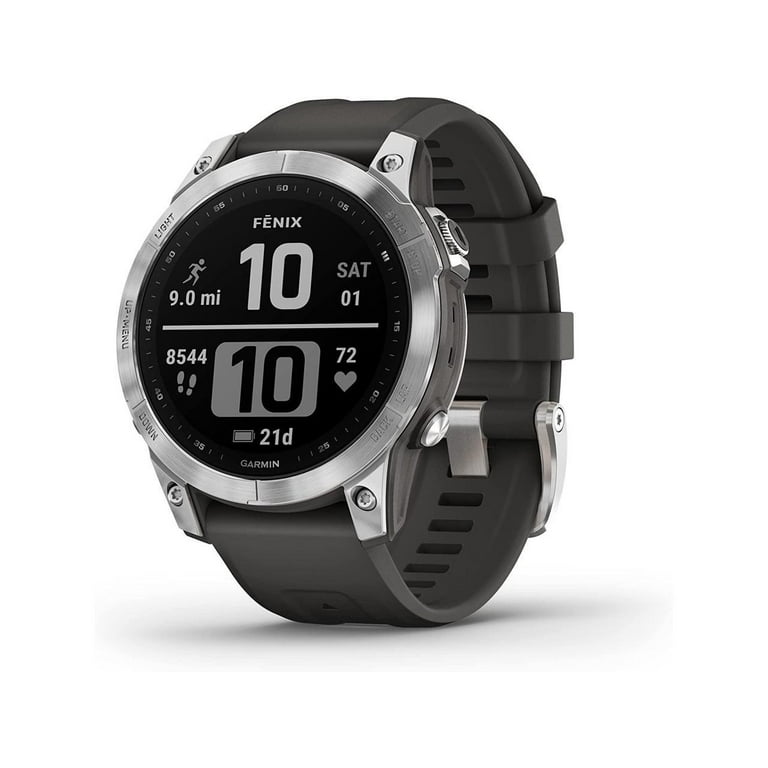 fenix 7, Silver with Graphite Band - Walmart.com fenix 7, Silver with Graphite Band - Walmart.com