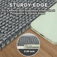 thumbnail image 6 of Glattice Entryway Rugs 3x5 Washable Area Rugs with Non Slip Rubber Backing Cotton Kitchen Rugs Indoor Door Mat for Entrance Foyer Living Room Bedroom, Dark Grey/Grey, 6 of 8