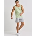 thumbnail image 5 of Hanes Originals Jersey Shorts Men's Tri-Blend Pull-On Elastic Waistband Pockets 7 inseam, 5 of 6