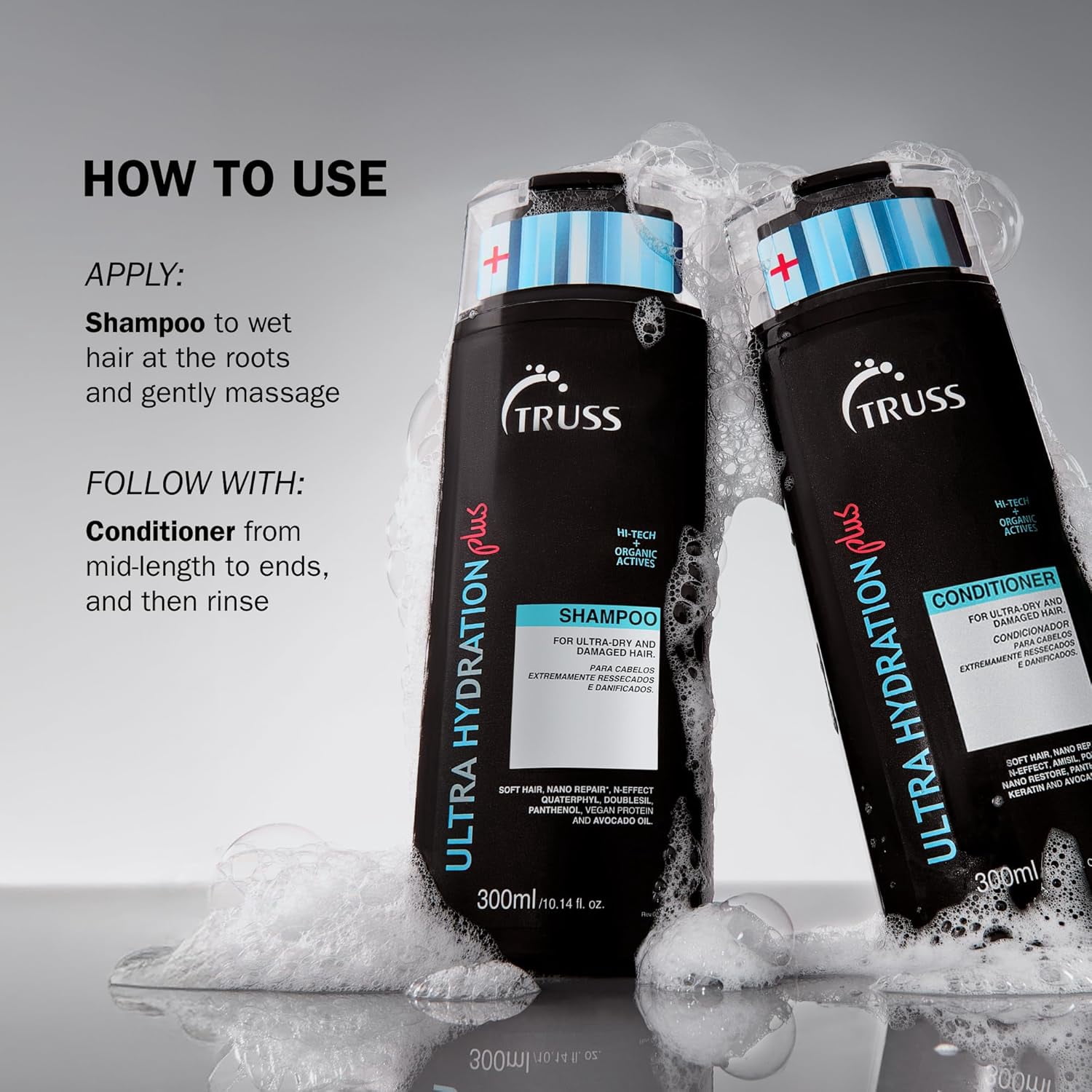 TRUSS ULTRA HYDRATION PLUS SHAMPOO 300ml