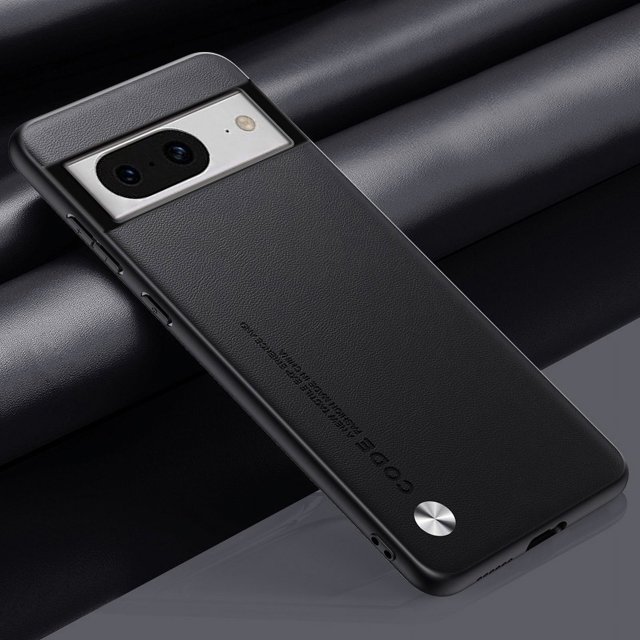 Luxury PU Leather Case For Google Pixel 8 Pro 8Pro Cover Silicone Protection Phone Case For Google Pixel 6A 7A 6 7 Pro Pixel6 8A Black For Pixel 6