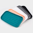 thumbnail image 1 of Xihbxyly Almohadilla de Drenaje, Diseño Acanalado Antideslizante, Protección para Platos Delicados, Almacenamiento Multiusos para Cocina y Baño, Ideal para Autocaravanas y Bares, Fácil de Limpiar, Ta, 1 of 3