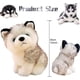 thumbnail image 4 of Lindo perro de peluche de simulación Husky de 30 cm, 4 of 7