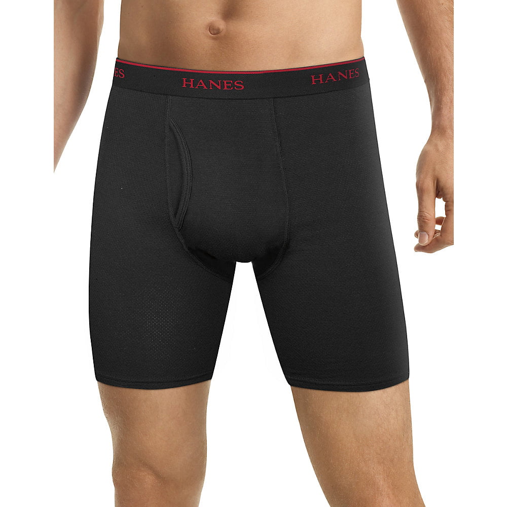 Hanes - Hanes Men's FreshIQ™ Cool Comfort™ Breathable Mesh Long Leg ...