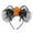 Orange, variant on Wovilon Halloween Bathroom Decor, Halloween Headband Festive Party Spider Headband Black Tricky