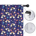 thumbnail image 4 of Blackout Kids Curtains,Blue Cartoon Rainbow Lips Ice Cream Diamond Childrens Insulated Curtains Set Of 2,Bedroom Essentials,Toddler Room Decor 42"x84", 4 of 5