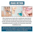 thumbnail image 4 of Jaysuing mouthwash removes tooth stains, removes odor and bad breath, freshens the mouth and maintains oral health. | |, 4 of 5