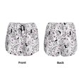 thumbnail image 5 of Lsque Cowboy Printed Women's Running Shorts with Liner Pockets,Elastic Quick Dry Workout Athletic Gym Yoga Shorts,Womens High Waist Shorts-XX-Large, 5 of 9
