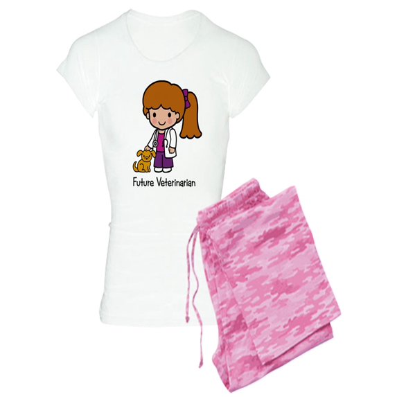 CafePress - Future Veterinarian Girl - Women's Light Pajamas