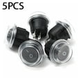thumbnail image 4 of Lefu 5pcs / Set Voiture 12V Rond Bateau Bascule Interrupteur Marche / Arrêt SPST + Couvercle Imperméable à l'Eau, 4 of 7