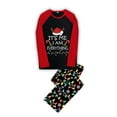 thumbnail image 6 of Ihaphap I Am Everything Lighting Pants Couple Matching Christmas Pajama Set(4XL,Women), 6 of 6