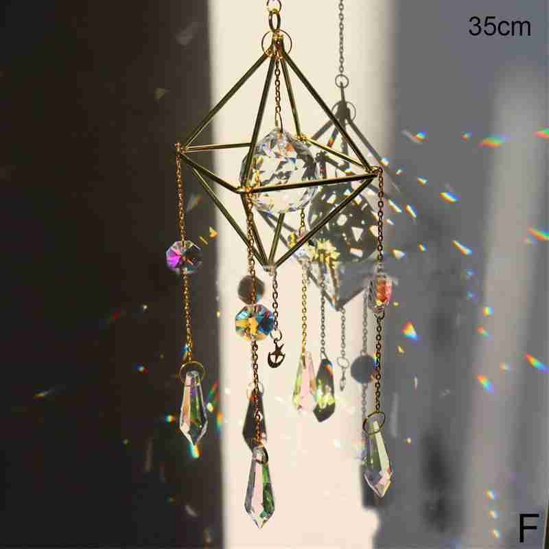 Details about Metallic Hoop Moon Sun Wind Chimes Crystal Prisms Hanging Suncatcher Rainbow Details about Metallic Hoop Moon Sun Wind Chimes Crystal Prisms Hanging Suncatcher Rainbow