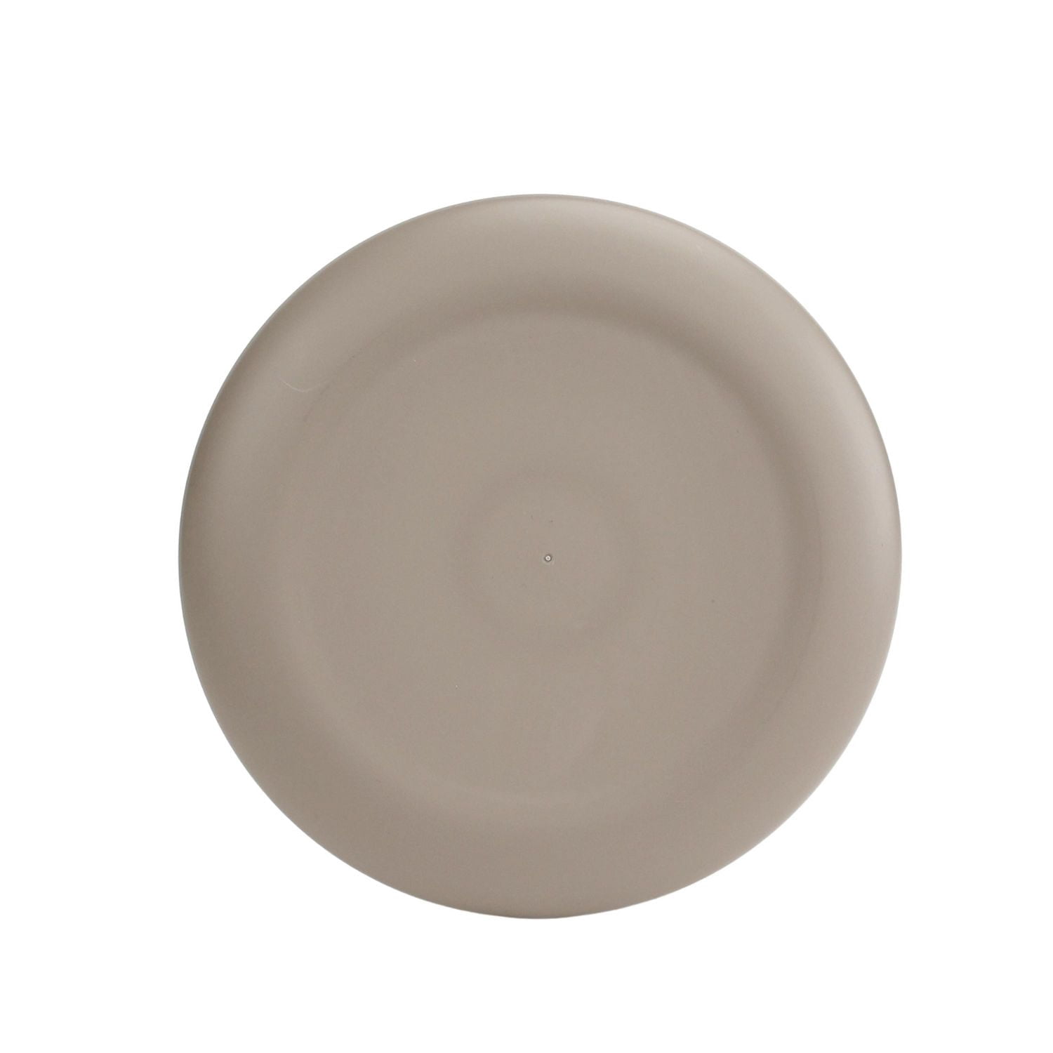 Mainstays Washed Stone Polypropylene Round Plate 1pc