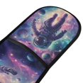 thumbnail image 4 of Yayeee Double Oven Mitt Kitchen Heat Resistant Baking 35" x7" Quilted Glove, Astronaut Pattern, 4 of 6