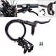 thumbnail image 5 of Kit de freno de disco delantero y trasero para bicicleta de montaña, pinzas hidráulicas de aleación de aluminio, rotores de 160 mm y cable de manguera Abajo a la derecha Sunnimix Freno de disco hidráulico de bicicleta, 5 of 8