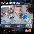 thumbnail image 5 of 12-in-1 STEM Robot Kit Toys for Kids 8-12 12-16, DIY Robot Building Educational STEM Science Kits for Kids Age 8-12 12-16, 8 9 10 11 12 13 14 15 16 Year Old Boy Birthday Gifts, 5 of 8