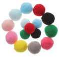 thumbnail image 1 of OULII 150Pcs Pom Decorations Pompom Balls Assorted Color Shoe Decoration for Christmas Projects, 1 of 8