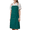 Dark green, variant on Canvas Split Work Apron Waterproof Apron with Pockets Adjustable Split Skirt Apron for Restaurant Cafe Kitchen