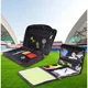 thumbnail image 4 of Bolsa de árbitro de fútbol con silbato, tarjetas rojas y amarillas, juego de billetera para fútbol, barómetro, monedas y equipo para árbitros, 4 of 5