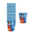 thumbnail image 1 of Father's Day For Parties 144 Pcs Disposable For Party Father's Day Plates Tablecloth Streamer Cups Knives Spoons Fork For Birthday Of Father, 1 of 5