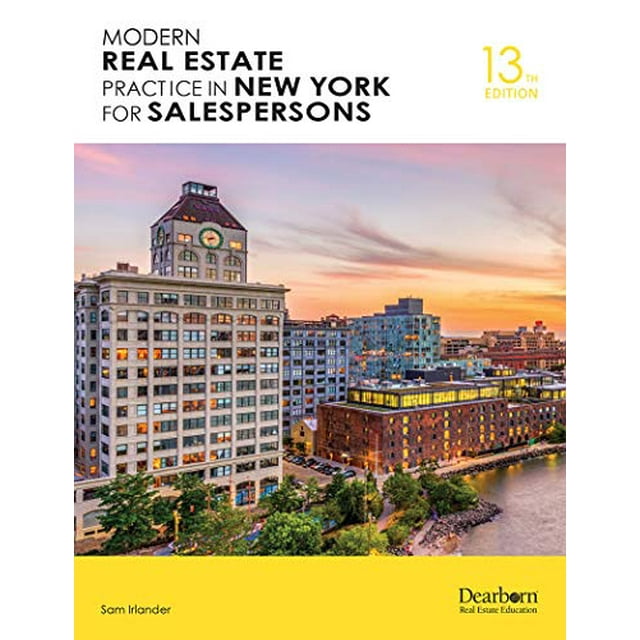 Modern Real Estate Practice in New York for Salespersons, 13th Edition