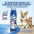 Lysol Pet Odor Eliminator Spray, Sanitizing and Disinfecting Spray for