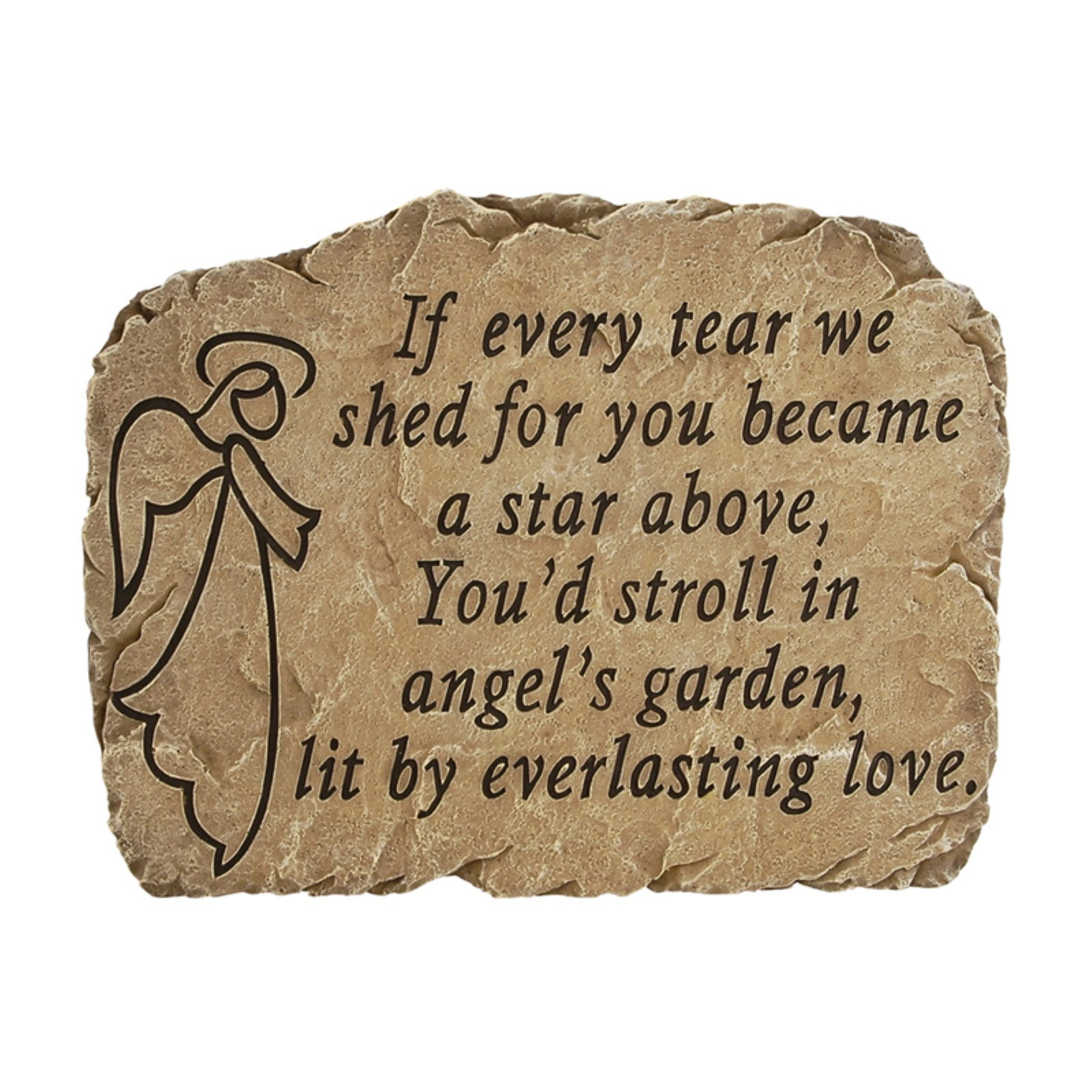 Carson Home Accents Angel's Garden Garden Stone by Carson Industries Inc