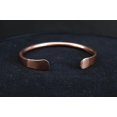 thumbnail image 2 of Daddy Shoppe Handmade Jewelry Copper Cuff Bracelet For Arthritis 100% Solid Uncoated Copper, 2 of 5