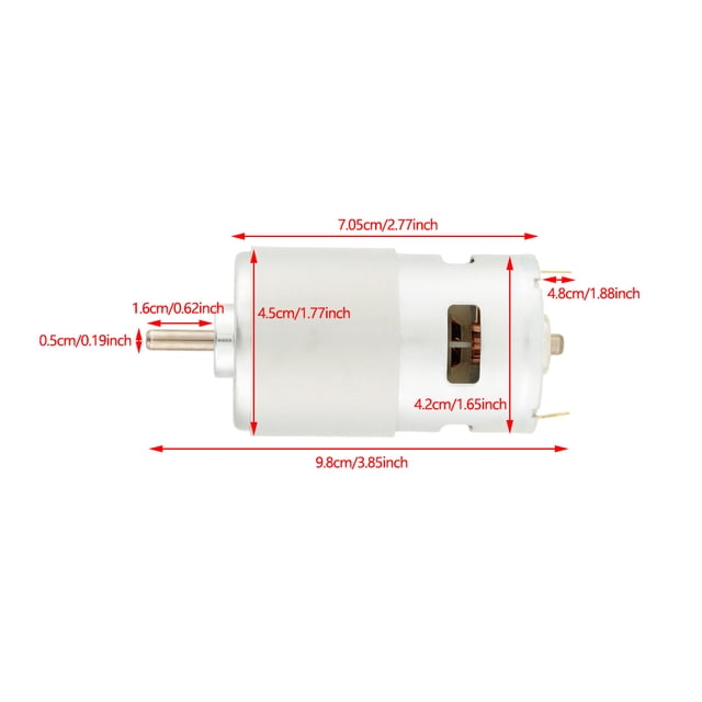 Motor De CC Sin Escobillas, Motor En Miniatura, Motor De CC Sin Escobillas De 60 W Para Herramientas Eléctricas, Destornillador Eléctrico Mgaxyff Otros