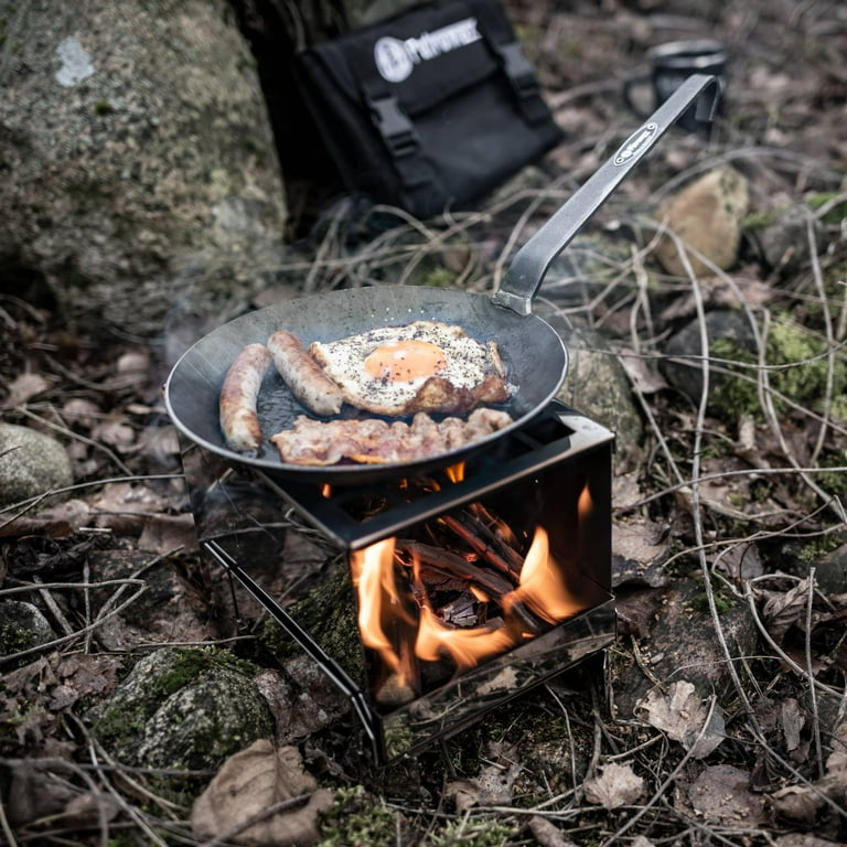 Petromax Pocket Camping Fireplace Stove Stainless Steel Small FB1