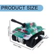 thumbnail image 3 of Retro Wind Up Tank For Clockwork Tanks Tank Modeling Fun Educational To Enhance Creativity And Motor Skills, 3 of 9