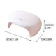 thumbnail image 3 of Fiudx Lámpara de Uñas, Dispositivo Led de Secado Rápido para Gel, Fototerapia Inteligente de Alta Potencia de 54 W, 4 Temporizadores para Uñas Perfectas, Uso En Salón Doméstico, Diseño Duradero y Seg, 3 of 4