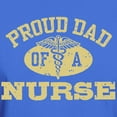 thumbnail image 3 of CafePress - Proud Dad Of A Nurse Dark T Shirt - Men's Classic Graphic Cotton T-Shirt, 3 of 4