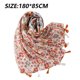 thumbnail image 4 of Bufanda ligera de color rosa para mujer, accesorios frescos, bufandas cálidas para invierno y otoño, 4 of 7