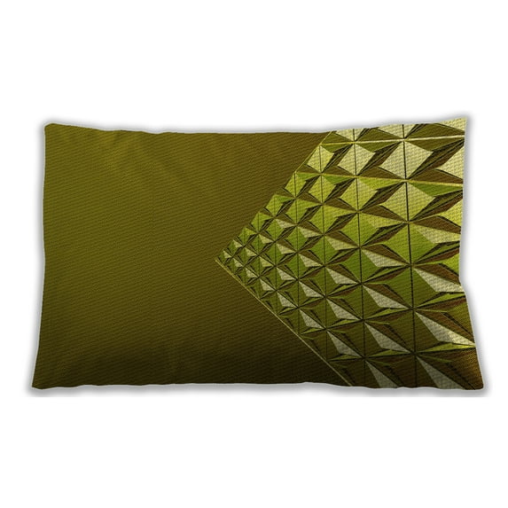 Ahgly Company Outdoor Rectangular Contemporary Lumbar Throw Pillow, 13 inch by 19 inch