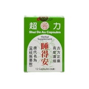 SHUI DE AN CAPSULES - Herbal Supplement (12 Capsules)